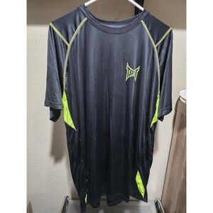 VTG Tapout Active Fight Shirt Y2K Men's XXL 2XL Black Affliction Style Sport